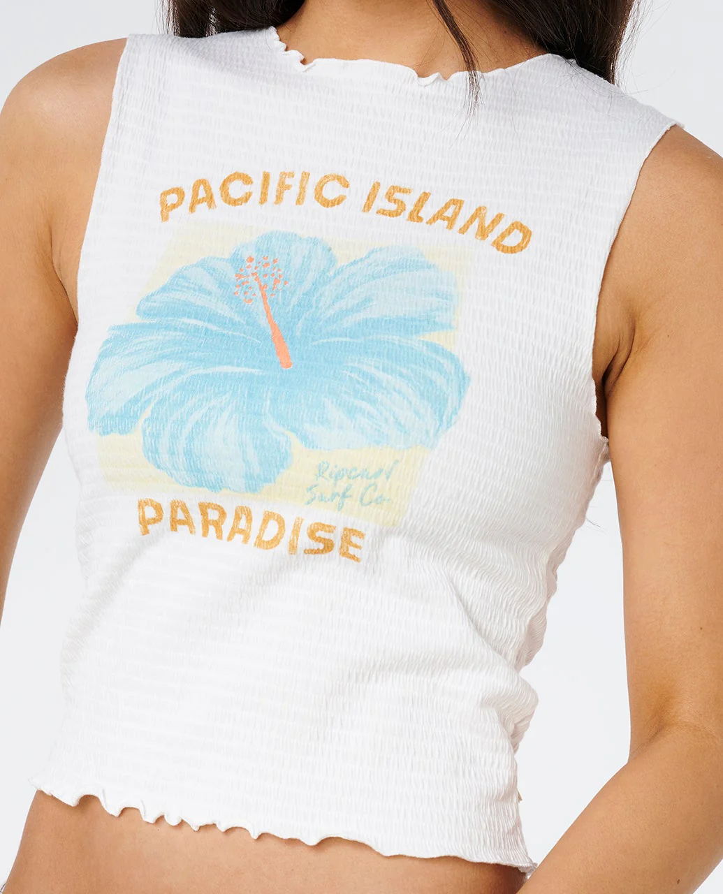 Topanga Canyon Shirred Tank