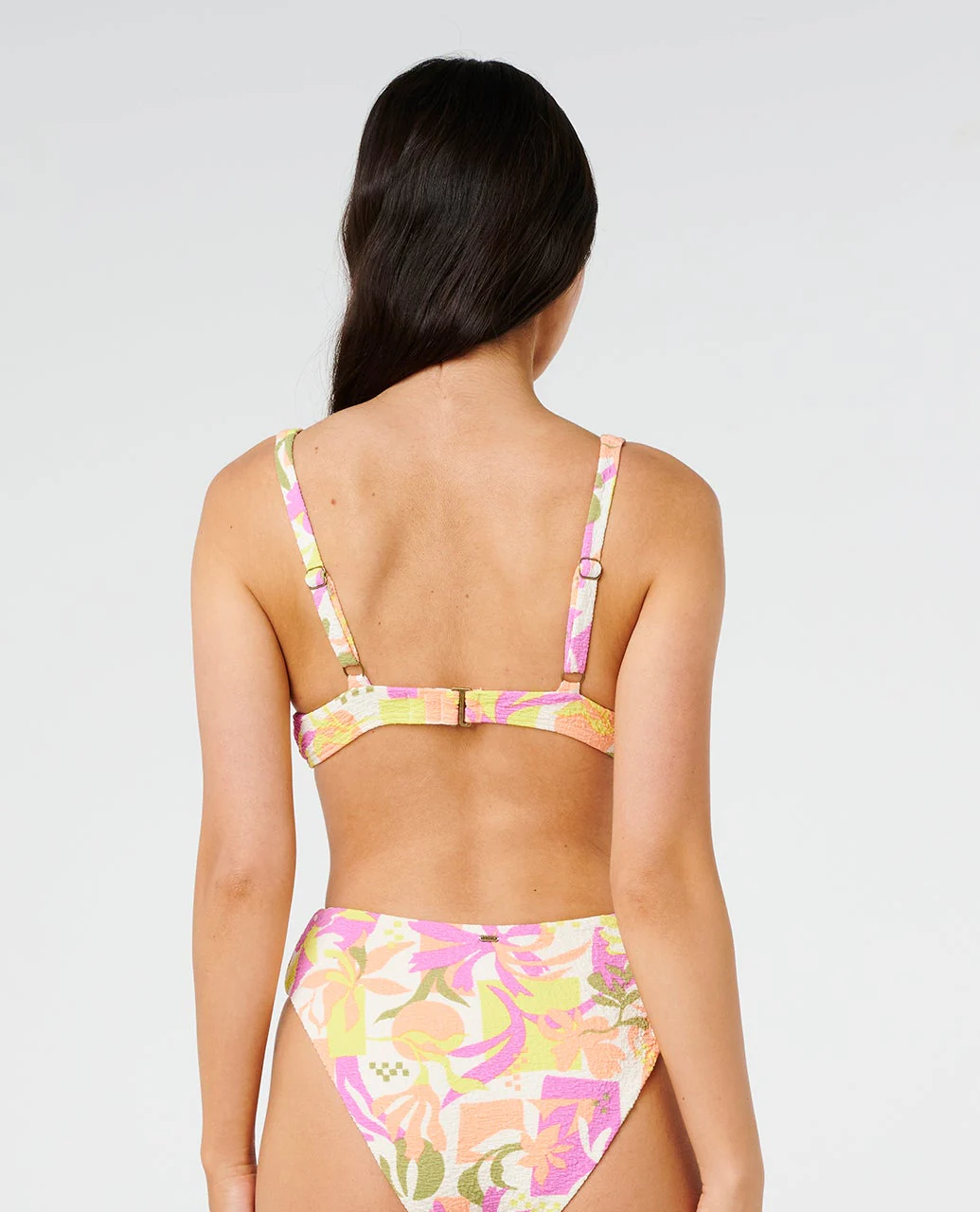 Topanga Geo Deep V Bikiki Top