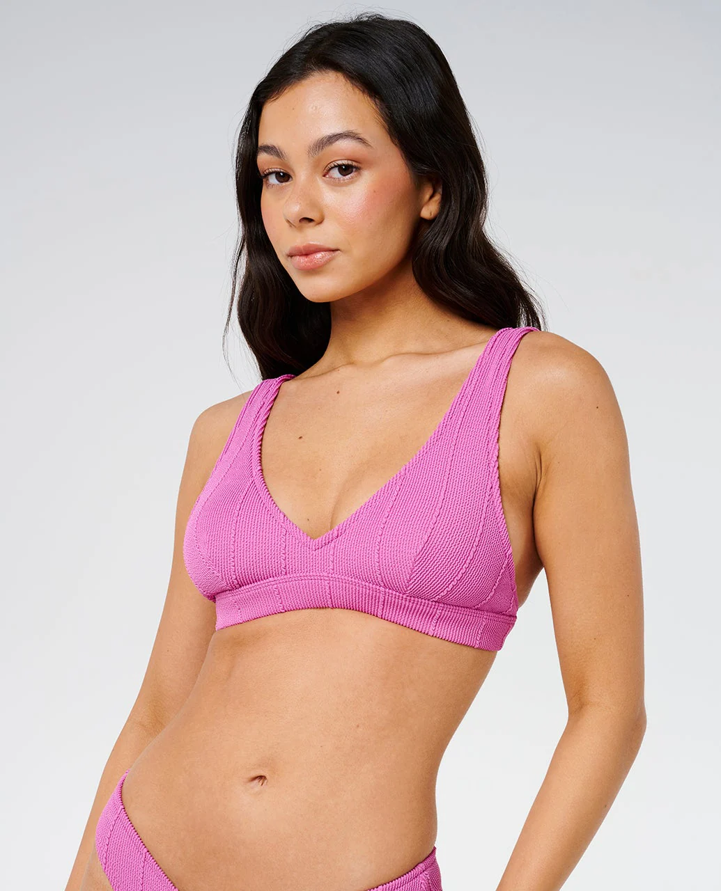Vibe Surf High Cheeky Coverage Bikini Bottom
