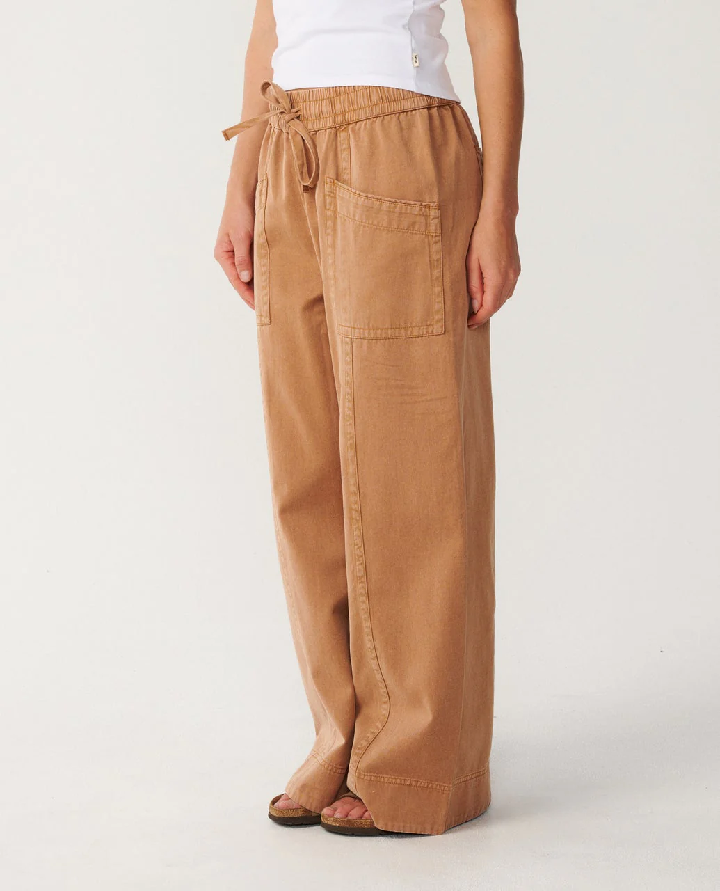 Bossa Nova Twill Wide Leg Pant