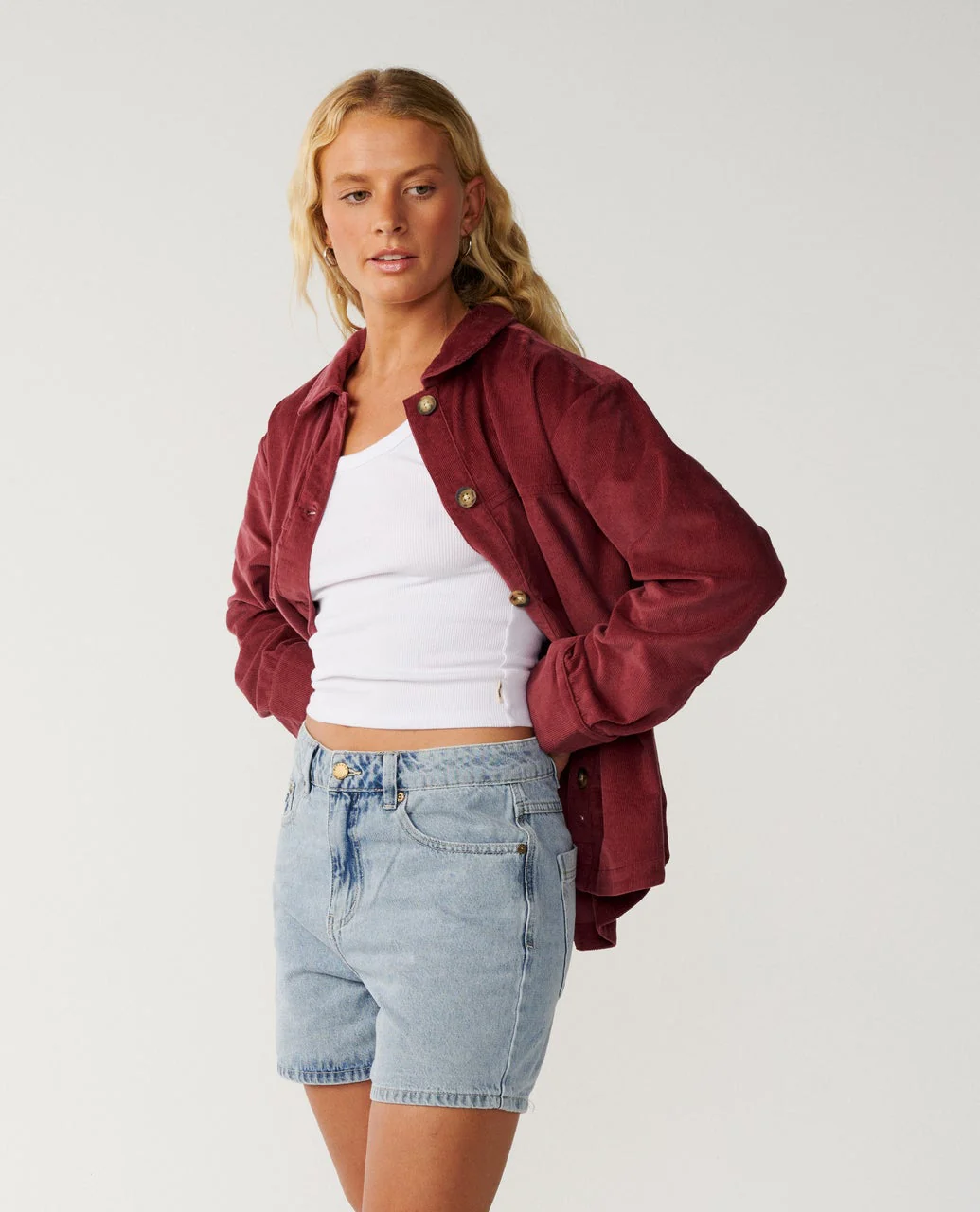 Keepsakes Washed Cord Shirt