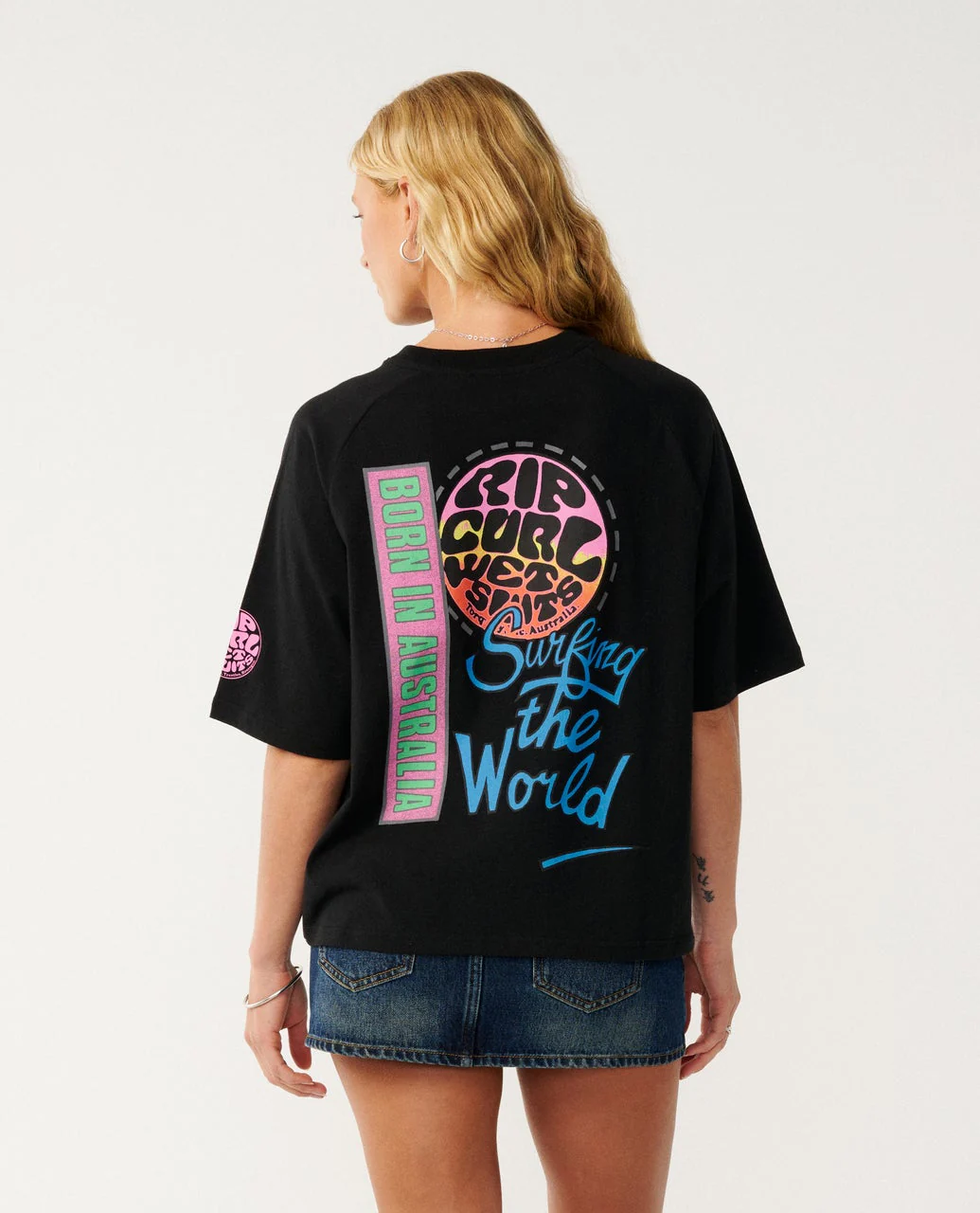 Surf The World Boxy Tee