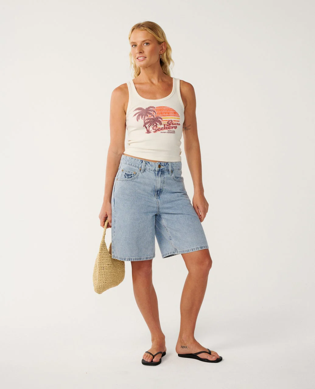 Beach Days Fitted Tank