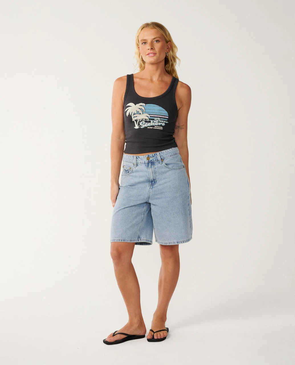 Beach Days Fitted Tank