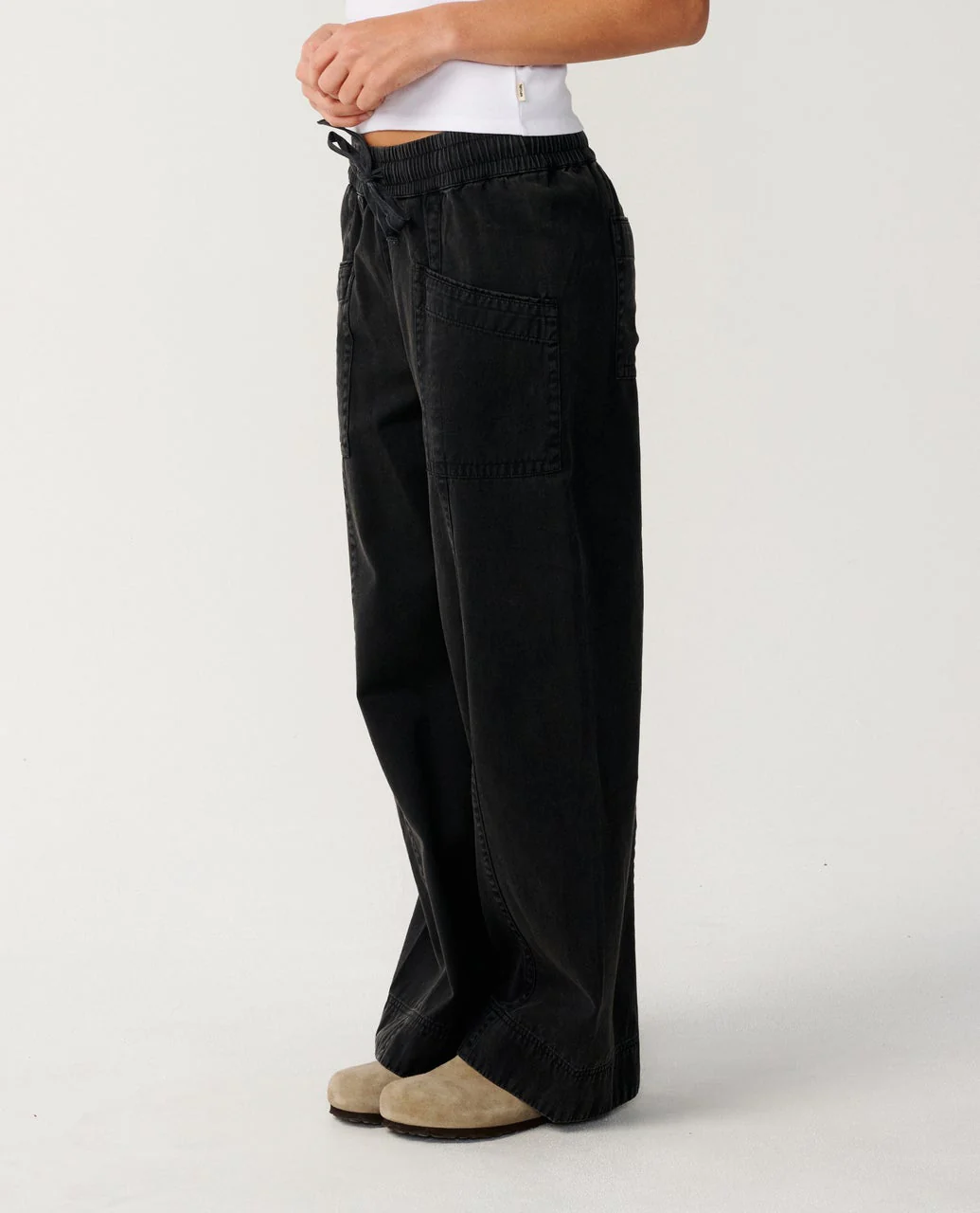 Bossa Nova Twill Wide Leg Pant