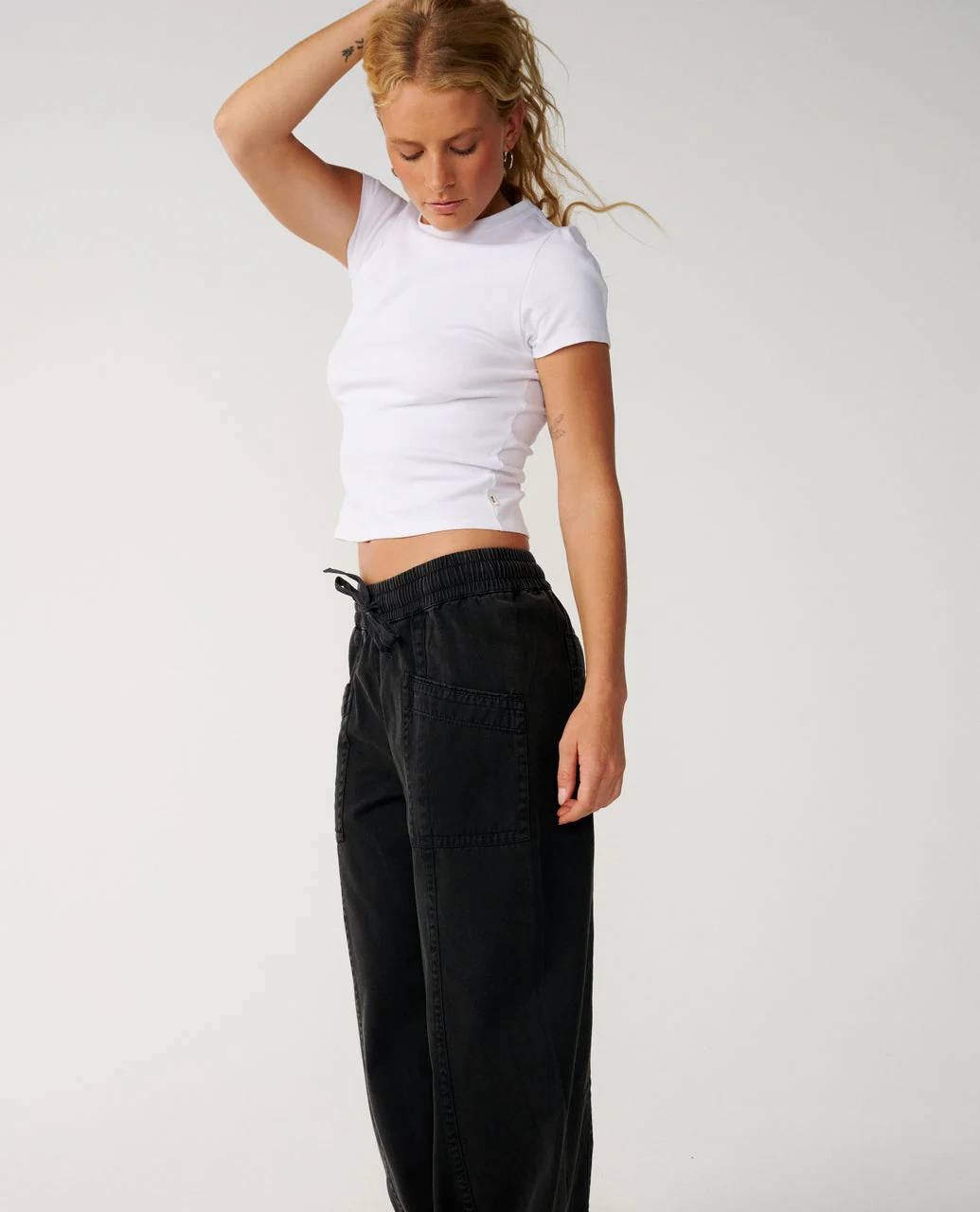 Bossa Nova Twill Wide Leg Pant