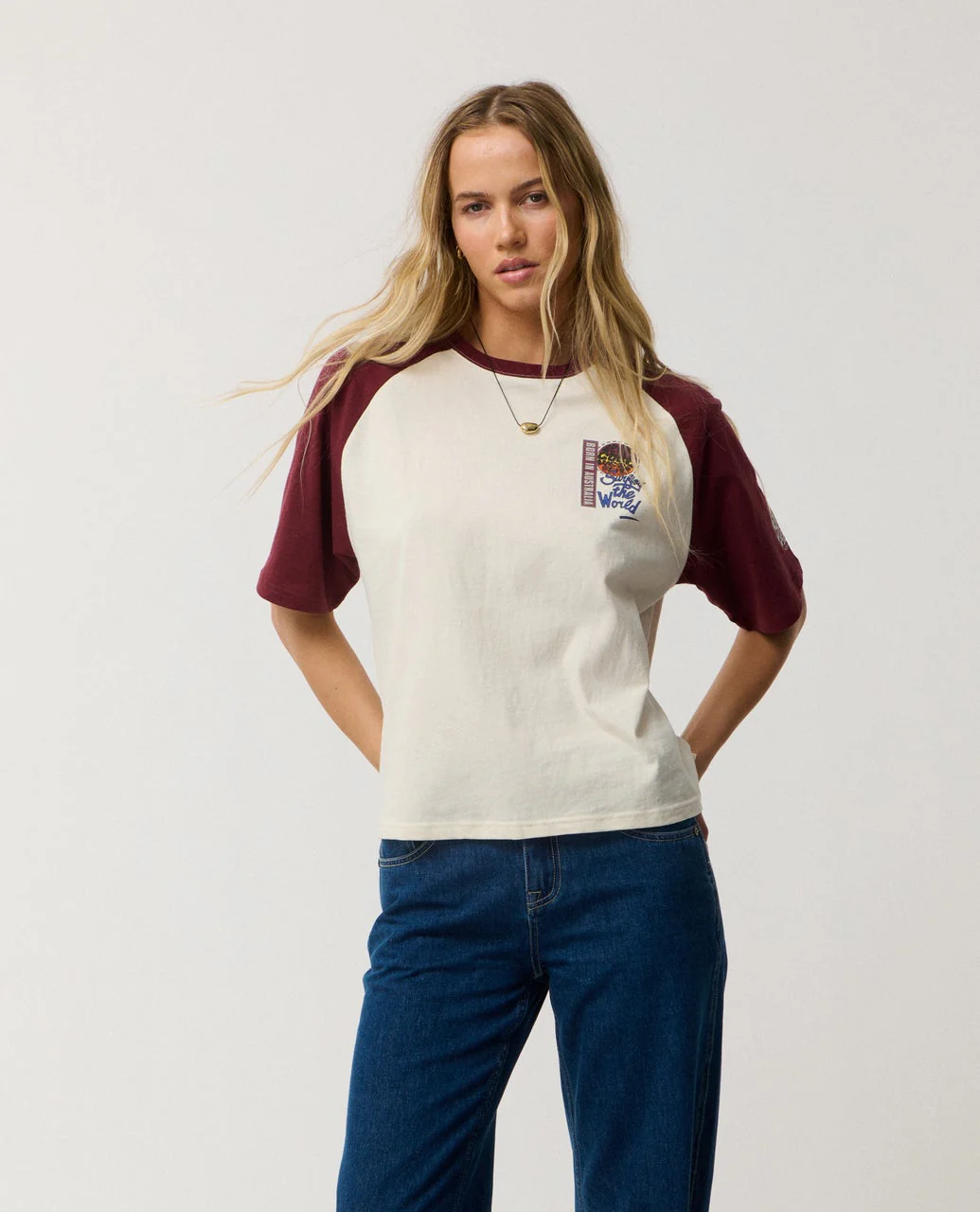 Surf The World Boxy Tee