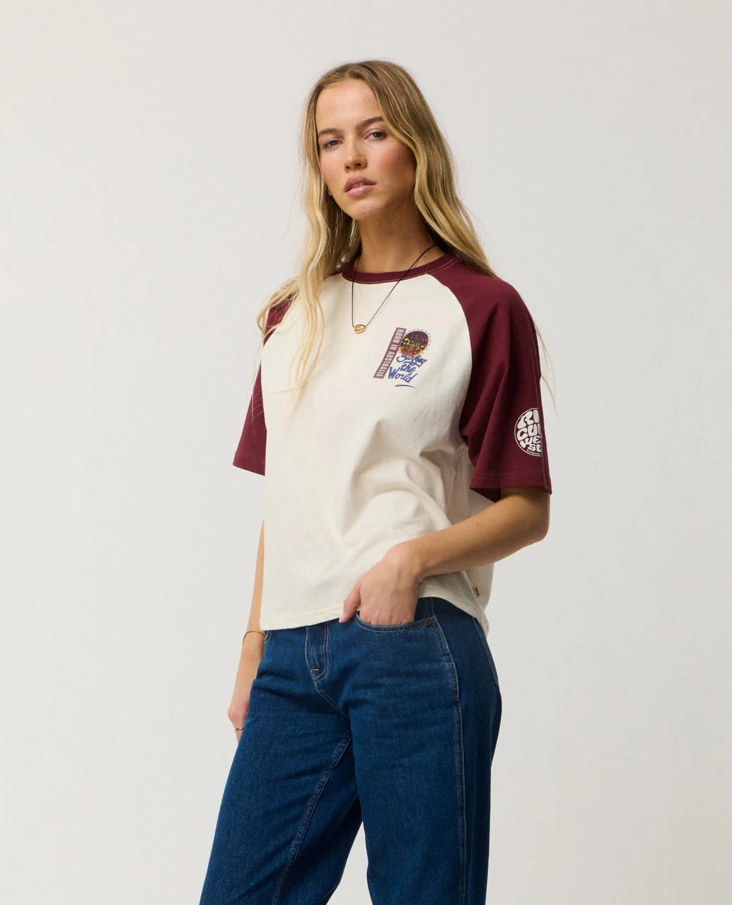 Surf The World Boxy Tee