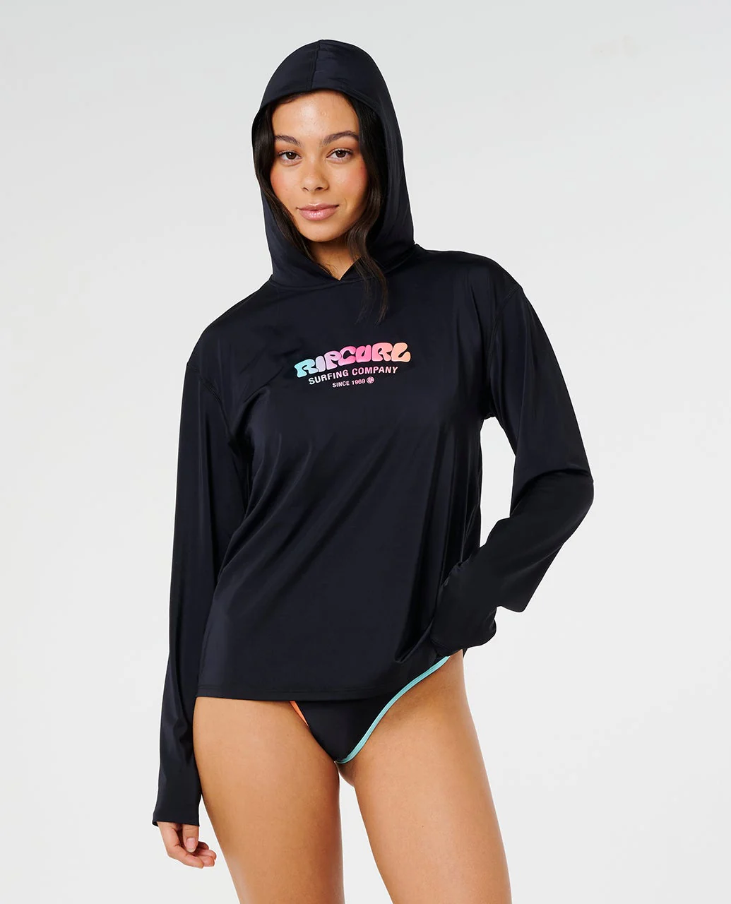 Surf Puff Hooded Long Sleeve UPF Rash Vest