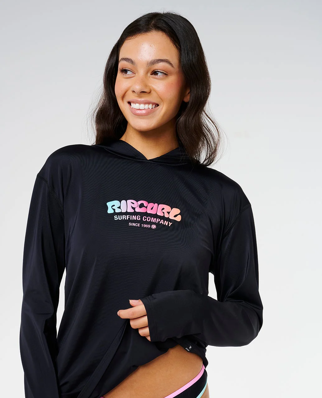 Surf Puff Hooded Long Sleeve UPF Rash Vest