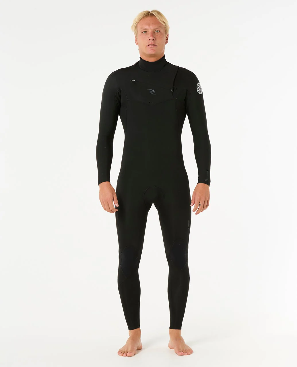 Mens Dawn Patrol 4/3 Chest Zip Steamer Wetsuit