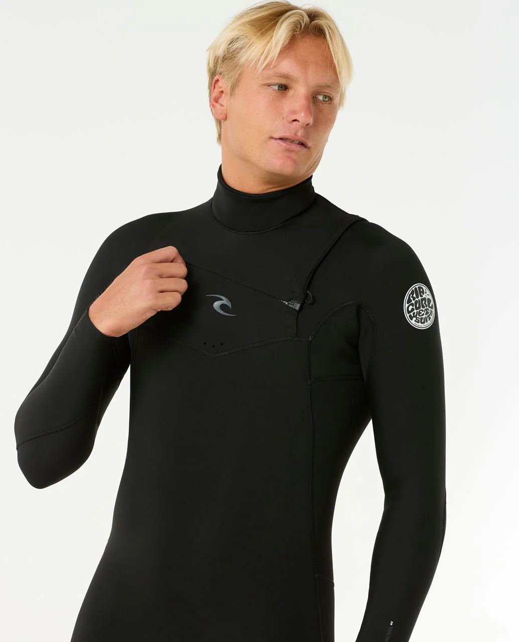 Mens Dawn Patrol 4/3 Chest Zip Steamer Wetsuit