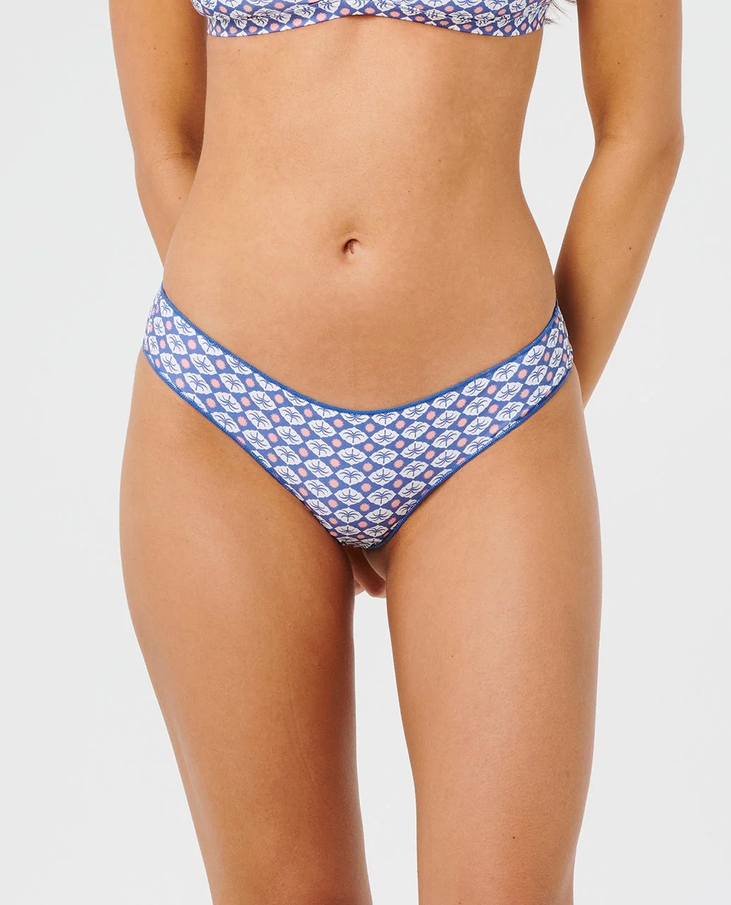 Party Wave Cheeky Hipster Coverage Bikini Bottom