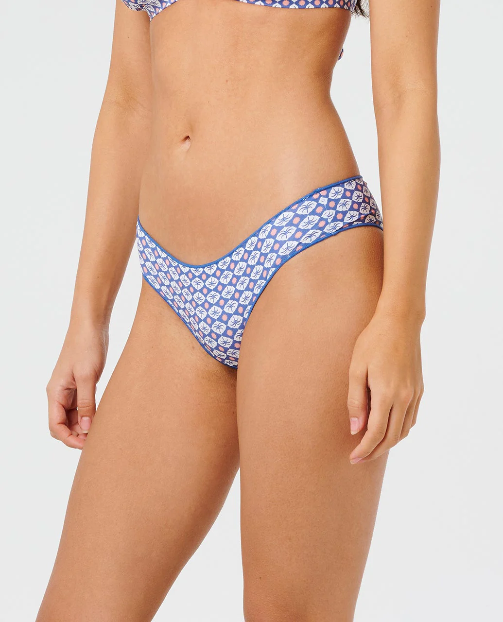 Party Wave Cheeky Hipster Coverage Bikini Bottom