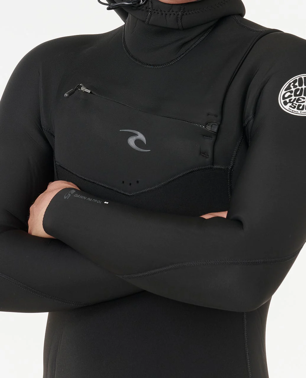 Dawn Patrol 5/4 Chest Zip with Hood Fullsuit Wetsuit