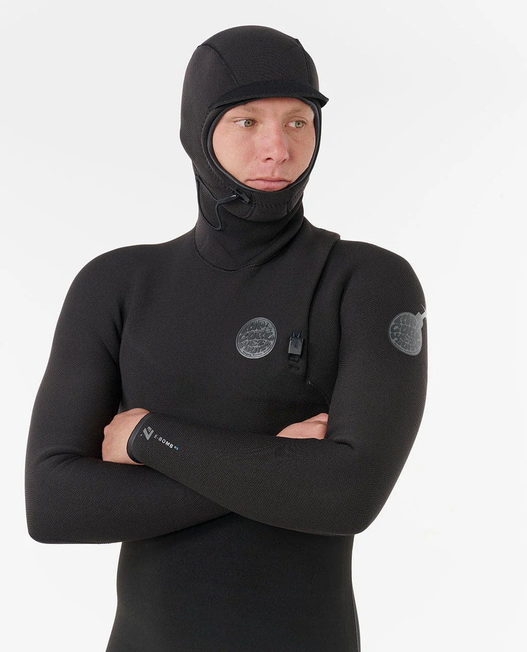 E-Bomb 4/3 Zip Free With Hood Fullsuit Wetsuit