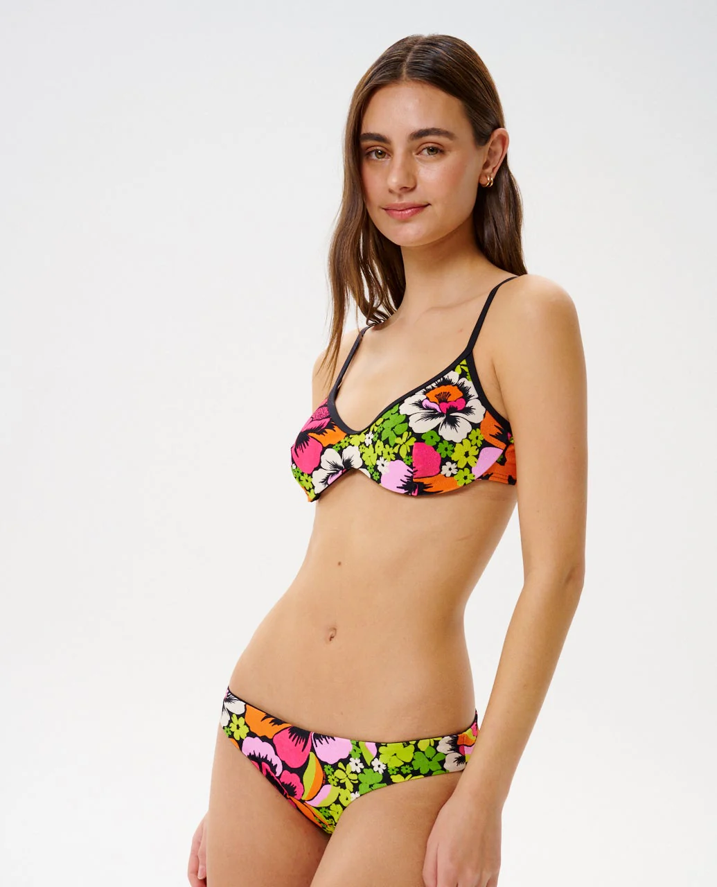 Farm Rio Carioca Reversible Full Coverage Bikini Bottom