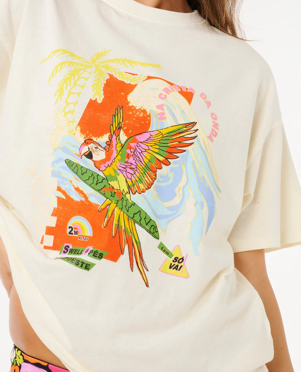 Farm Rio Wave Crest Heritage Tee