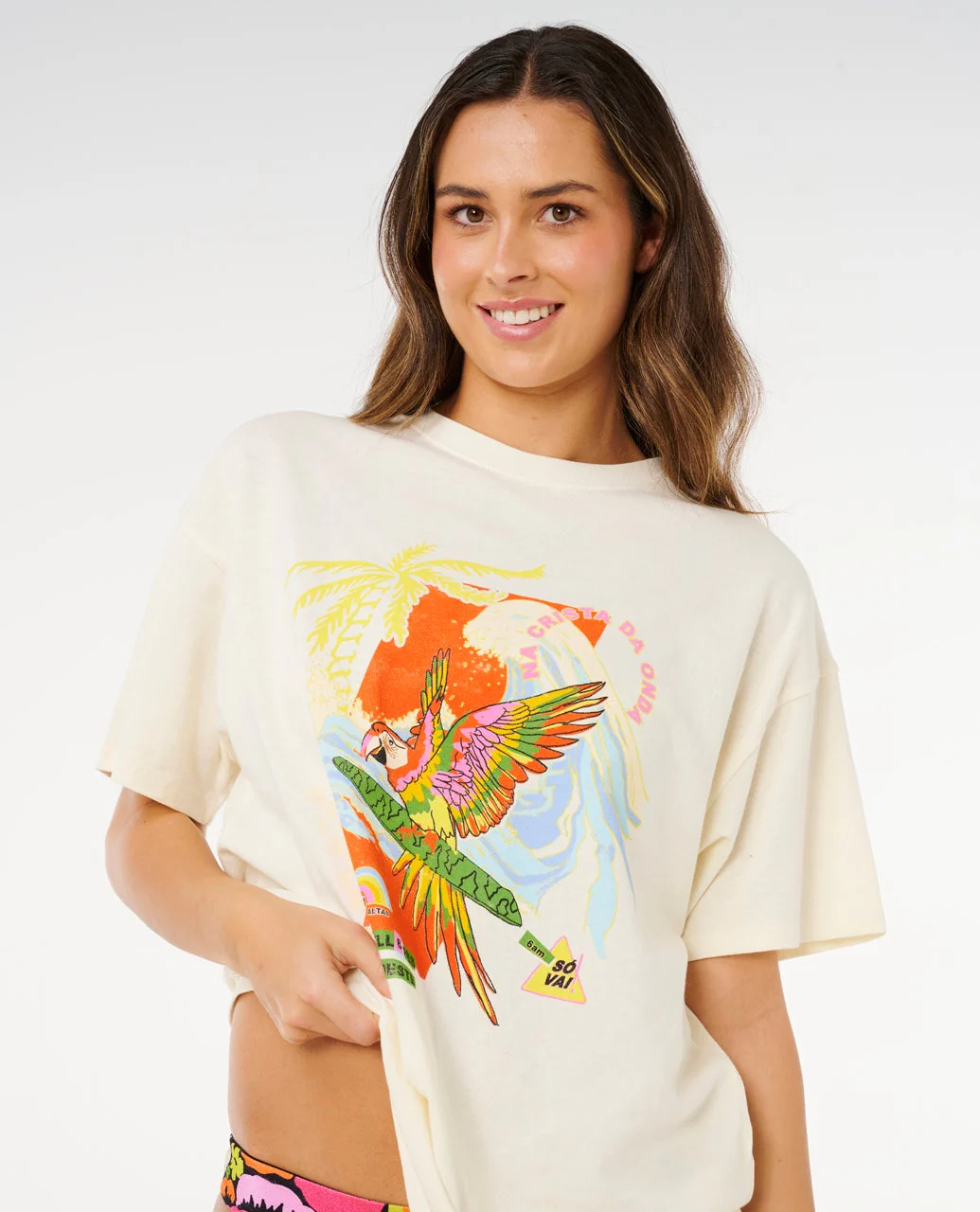 Farm Rio Wave Crest Heritage Tee