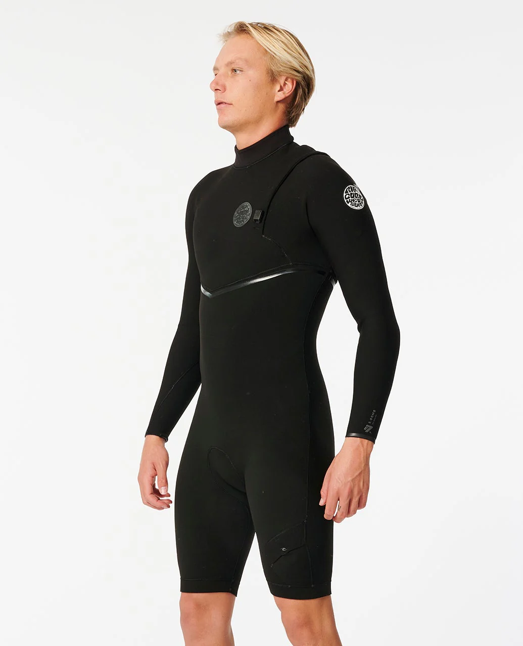 E-Bomb 2mm Zip Free Long Sleeve Short Leg Springsuit