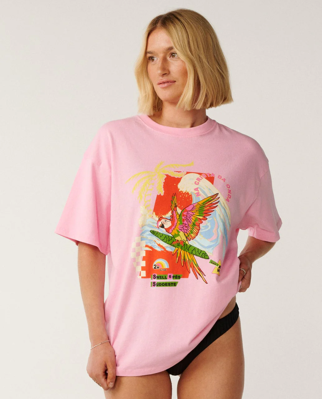 Farm Rio Wave Crest Heritage Tee