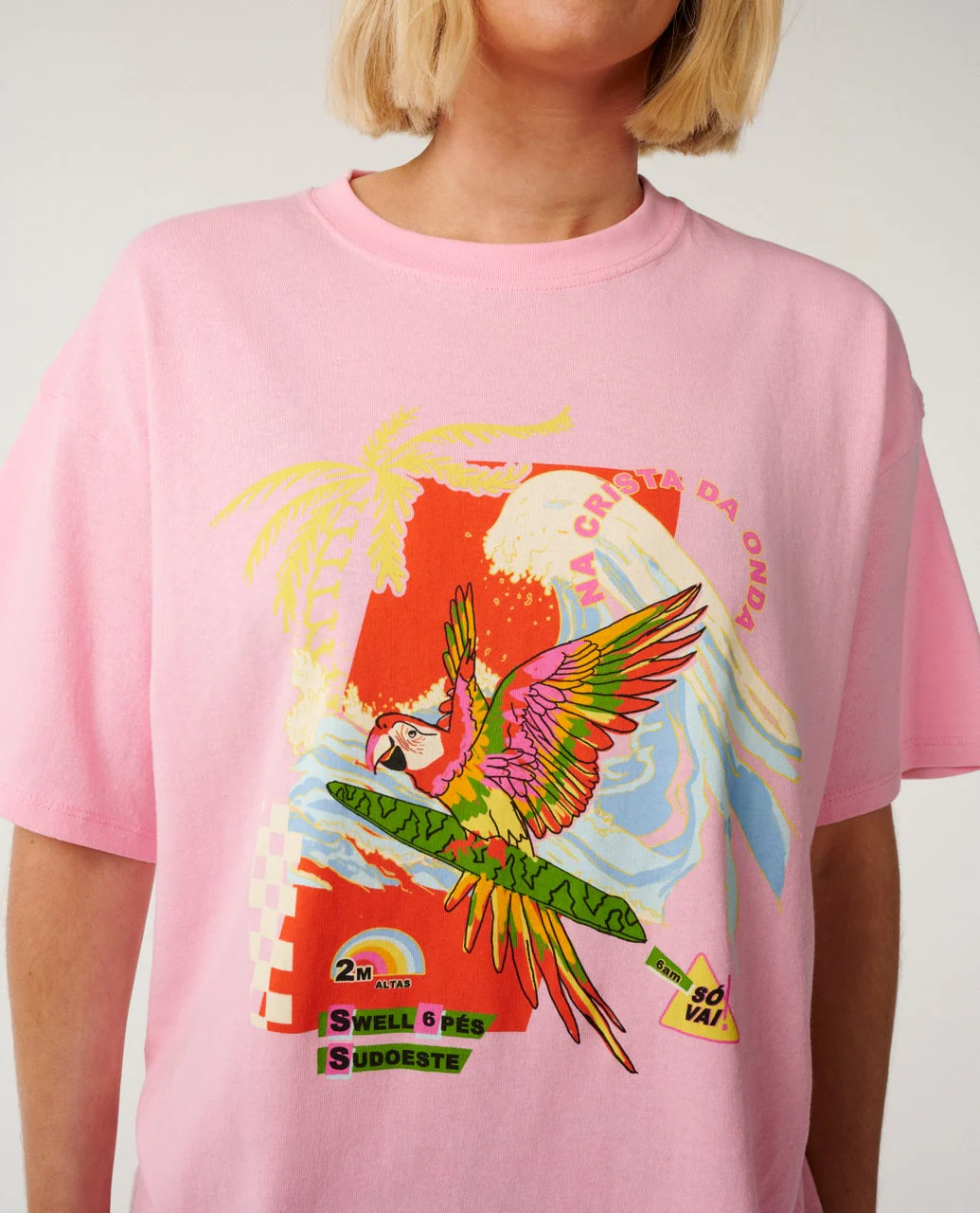 Farm Rio Wave Crest Heritage Tee