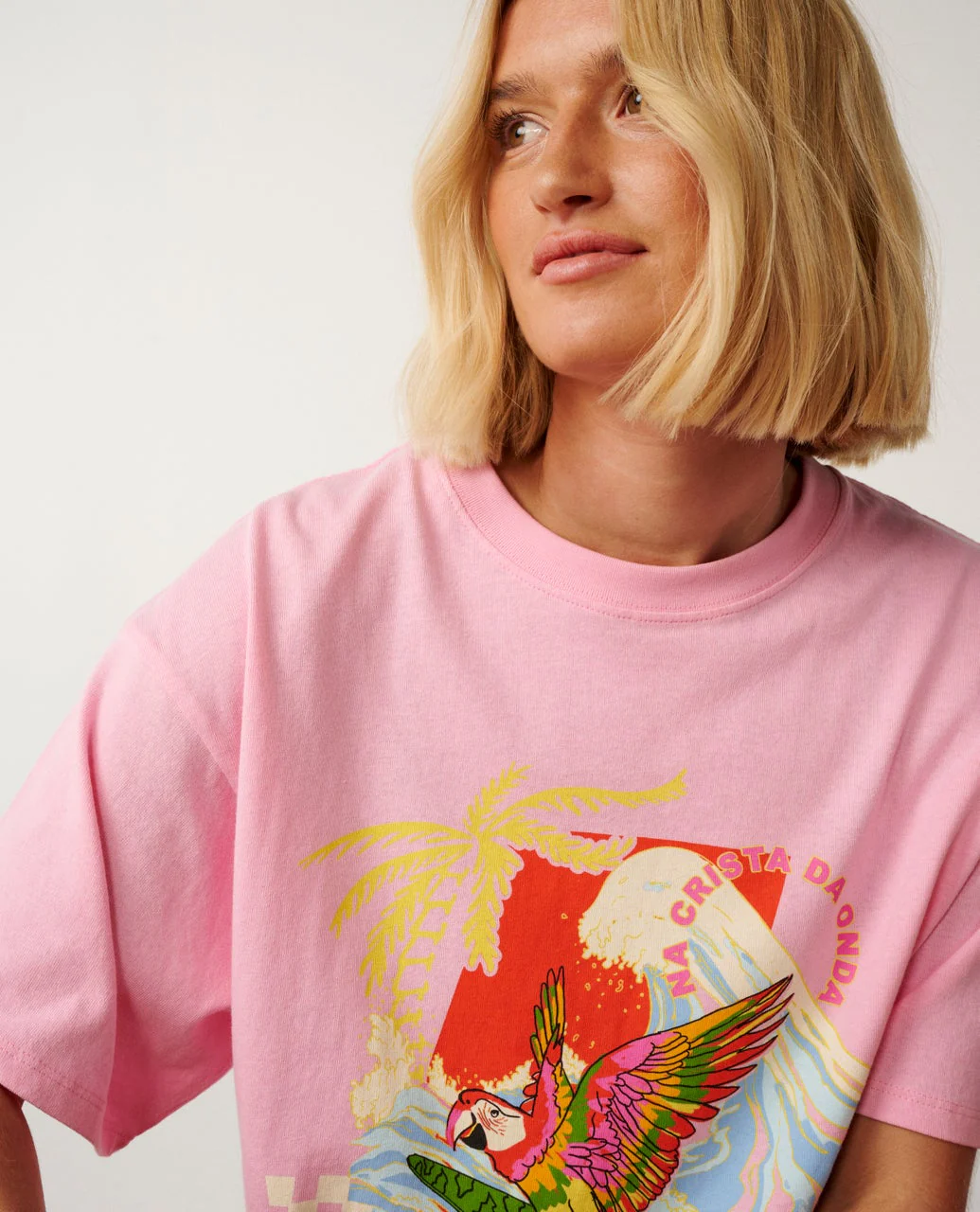 Farm Rio Wave Crest Heritage Tee