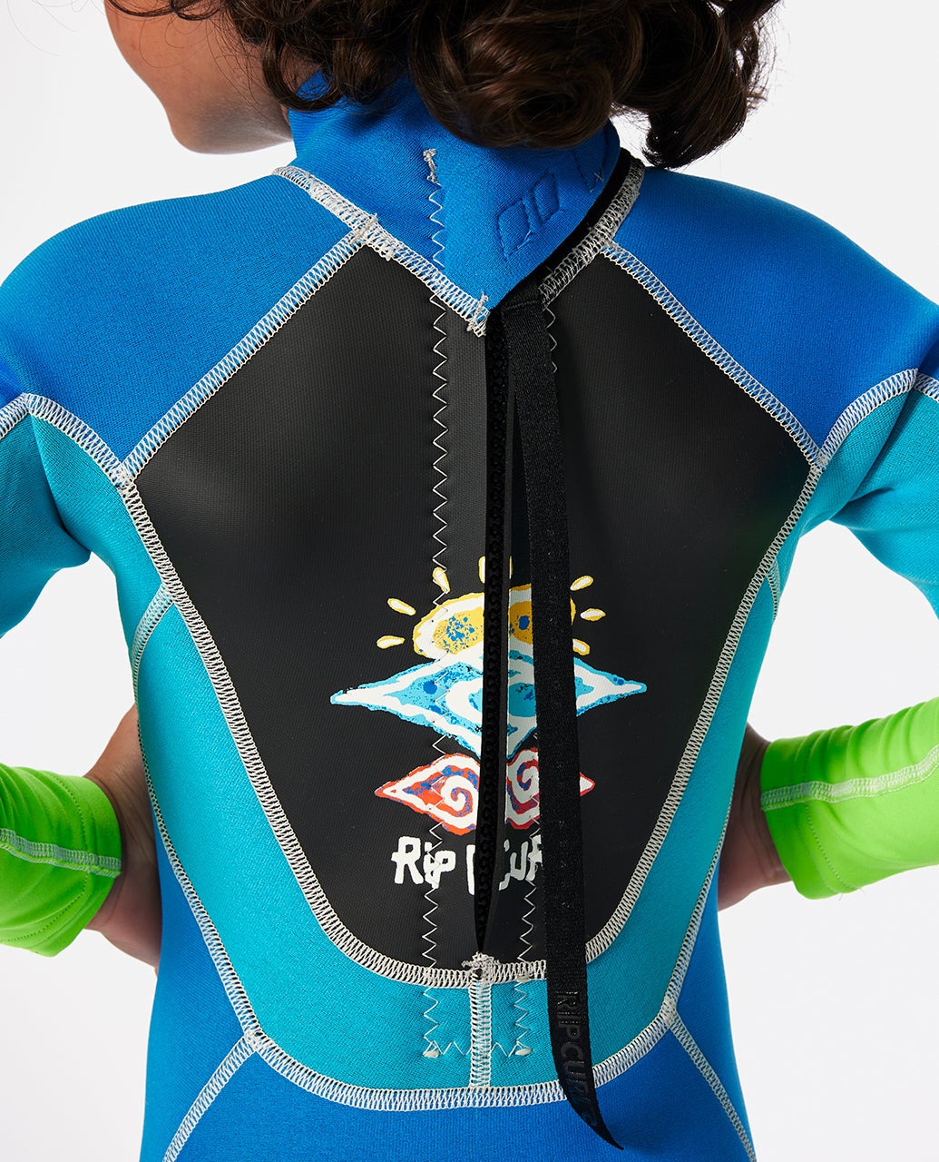 Groms Omega Back Zip Easy On/Off Wetsuit