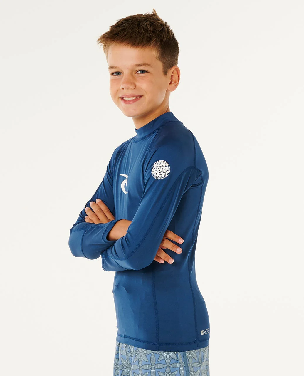 Waves UPF Long Sleeve Rash Vest - Kids
