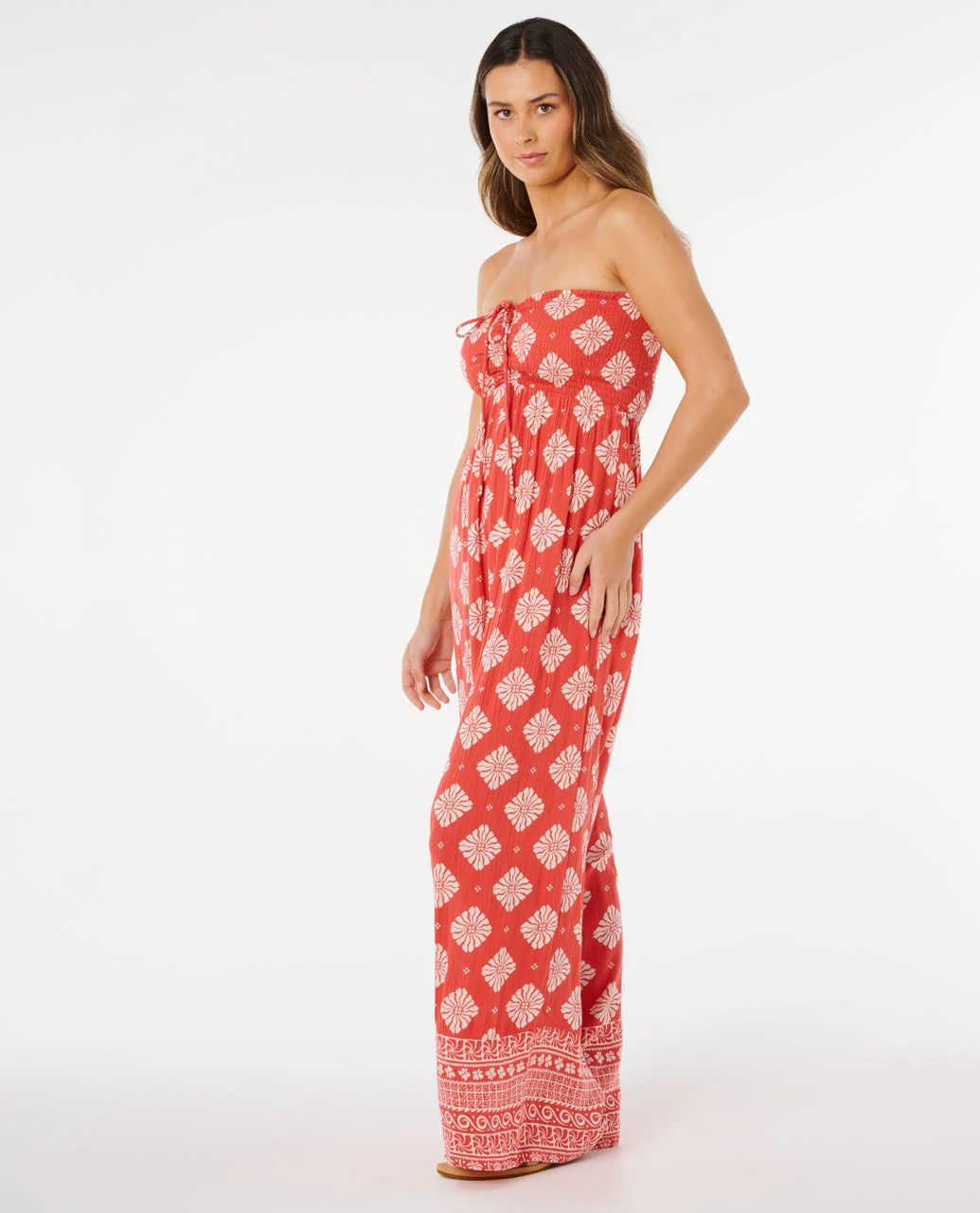 Ventura Shirred Jumpsuit