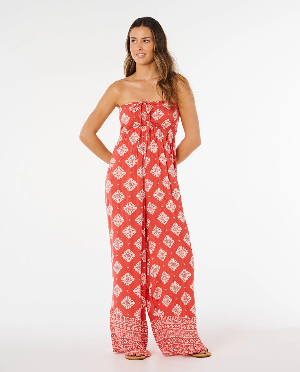 Ventura Shirred Jumpsuit