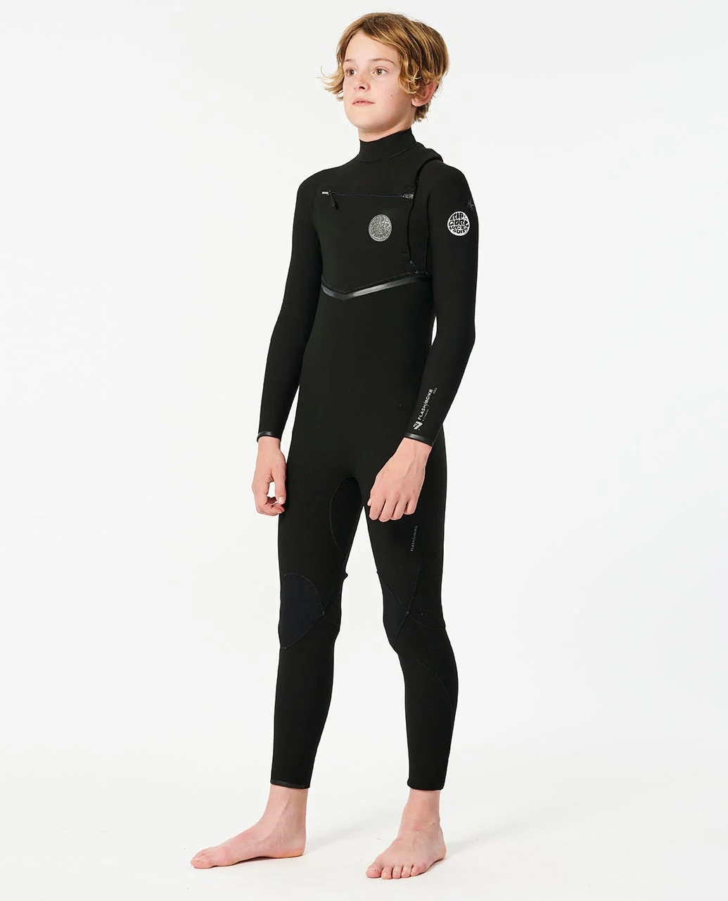 Kids Flashbomb 4/3 Chest Zip Wetsuit