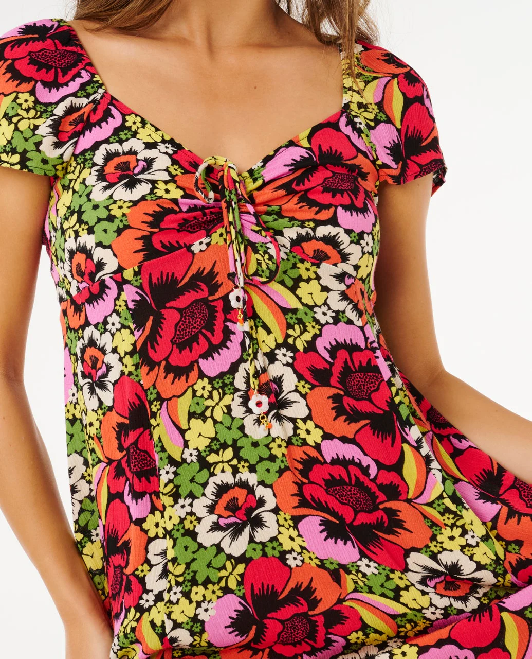 Farm Rio Blooming Mini Dress