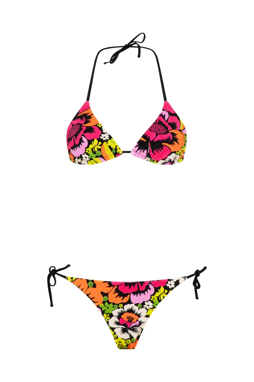 Farm Rio Carioca Reversible Sliding Triangle Bikini Top