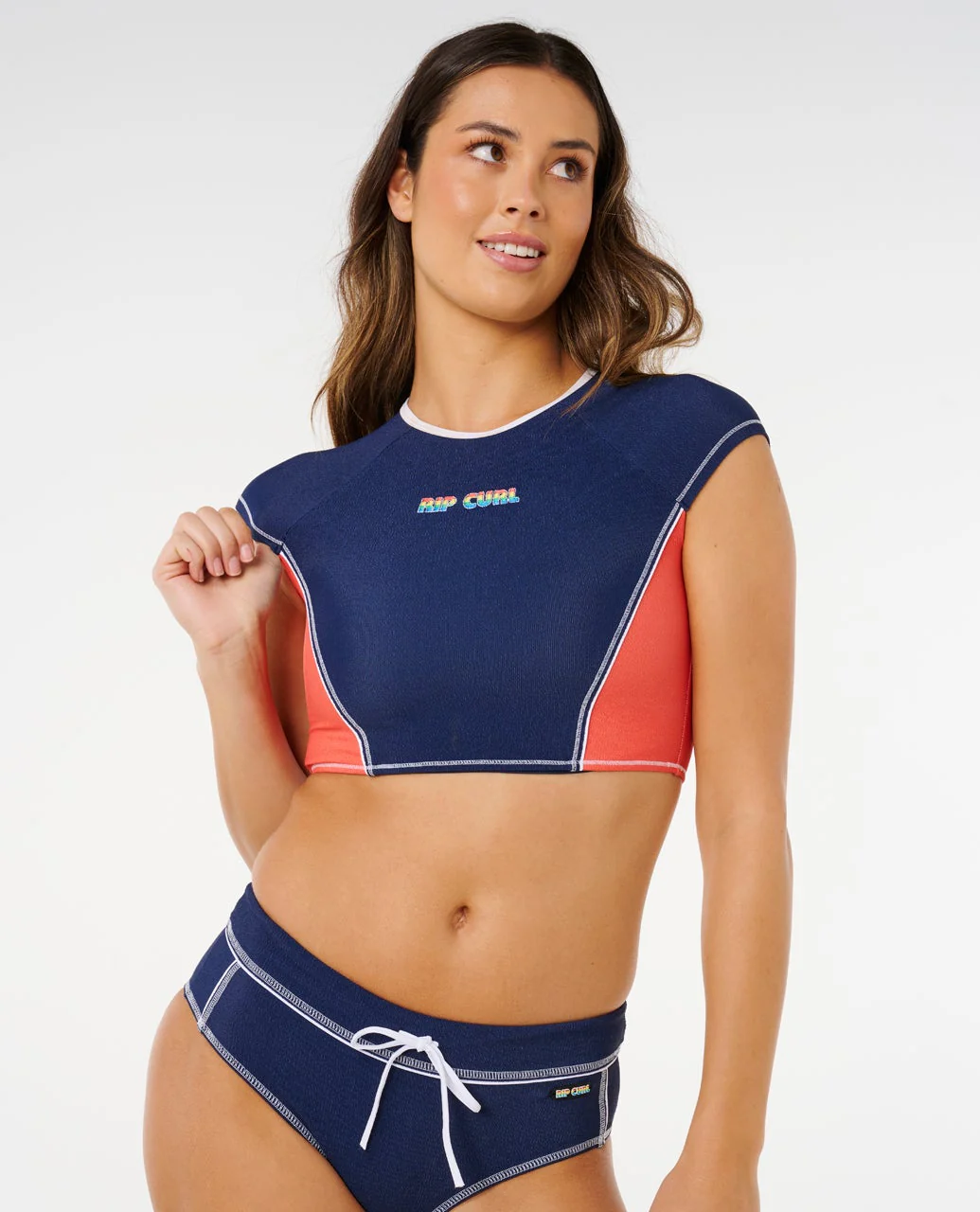 Surf Tide Crop Bikini Top