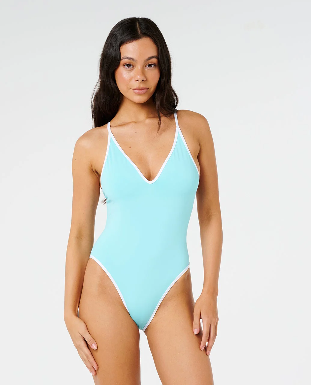 Classic Surf One Piece Swimsuit