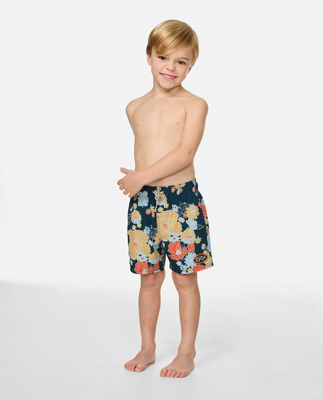 Pacific Floral Volley 19" Boardshort - Kids