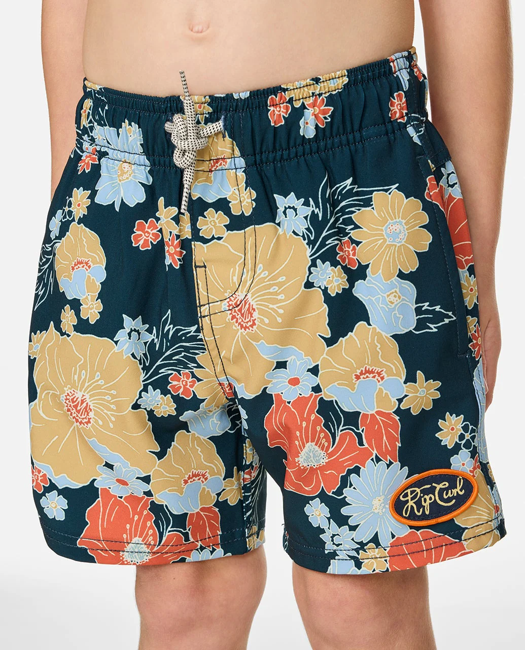 Pacific Floral Volley 19" Boardshort - Kids