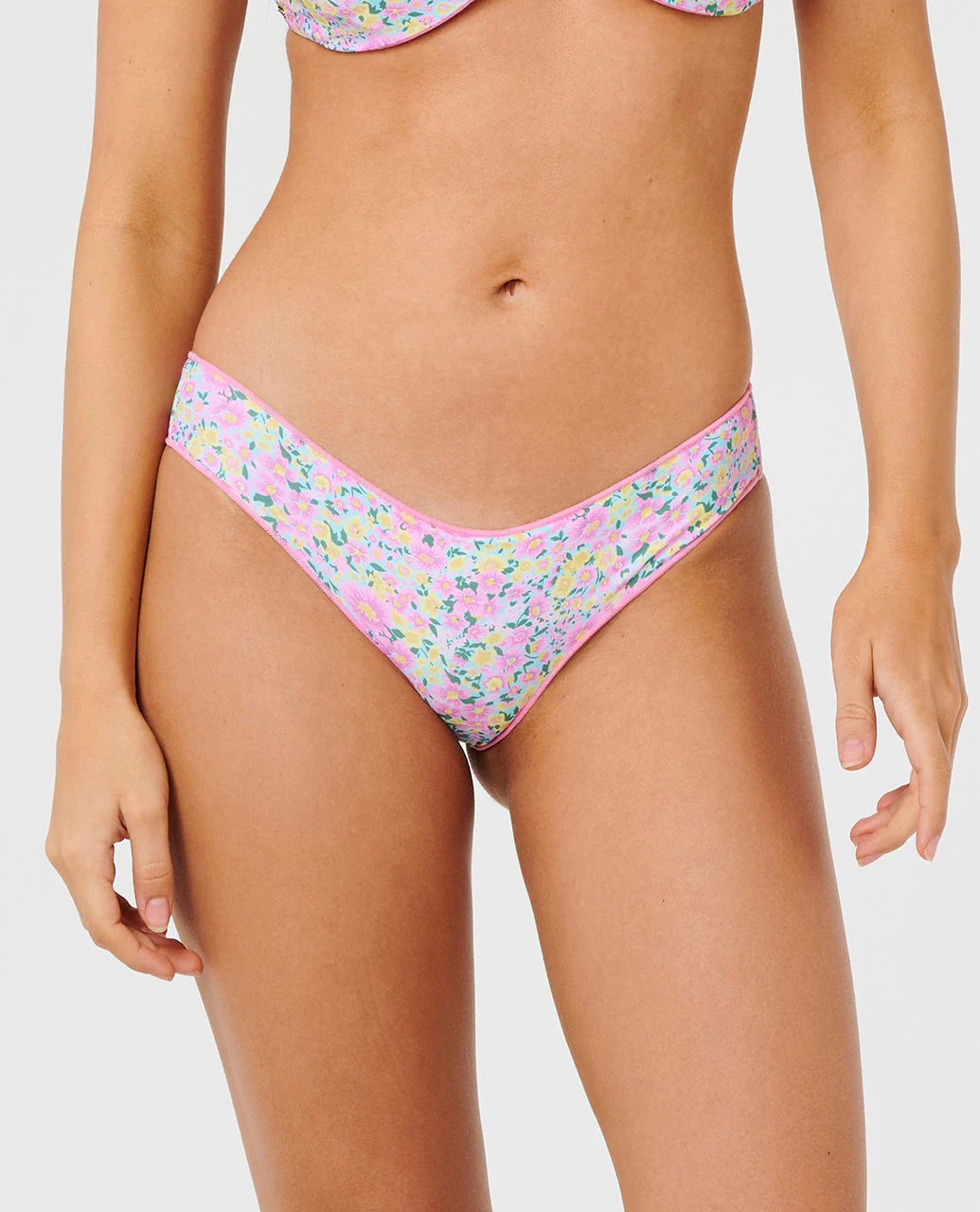 Party Wave Cheeky Hipster Coverage Bikini Bottom