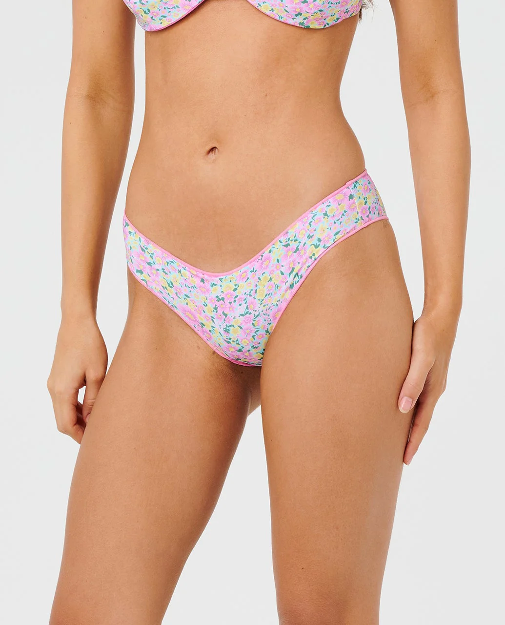 Party Wave Cheeky Hipster Coverage Bikini Bottom