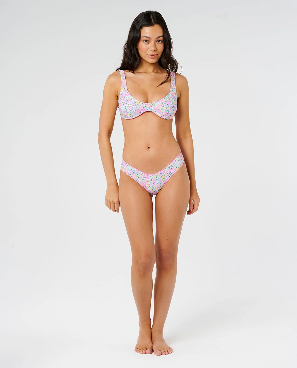 Party Wave Cheeky Hipster Coverage Bikini Bottom