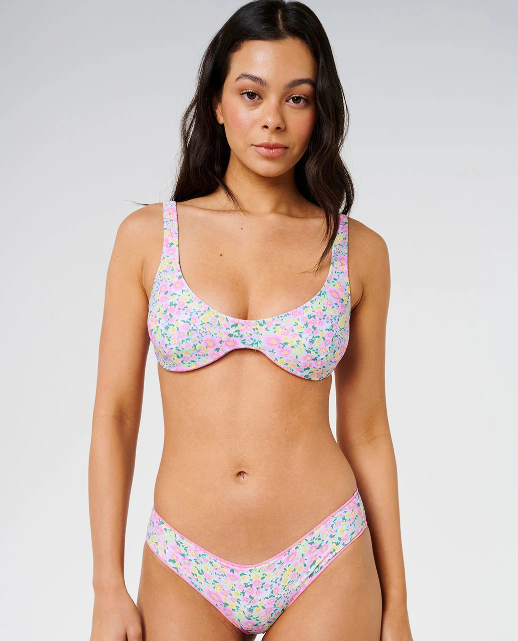 Party Wave Cheeky Hipster Coverage Bikini Bottom