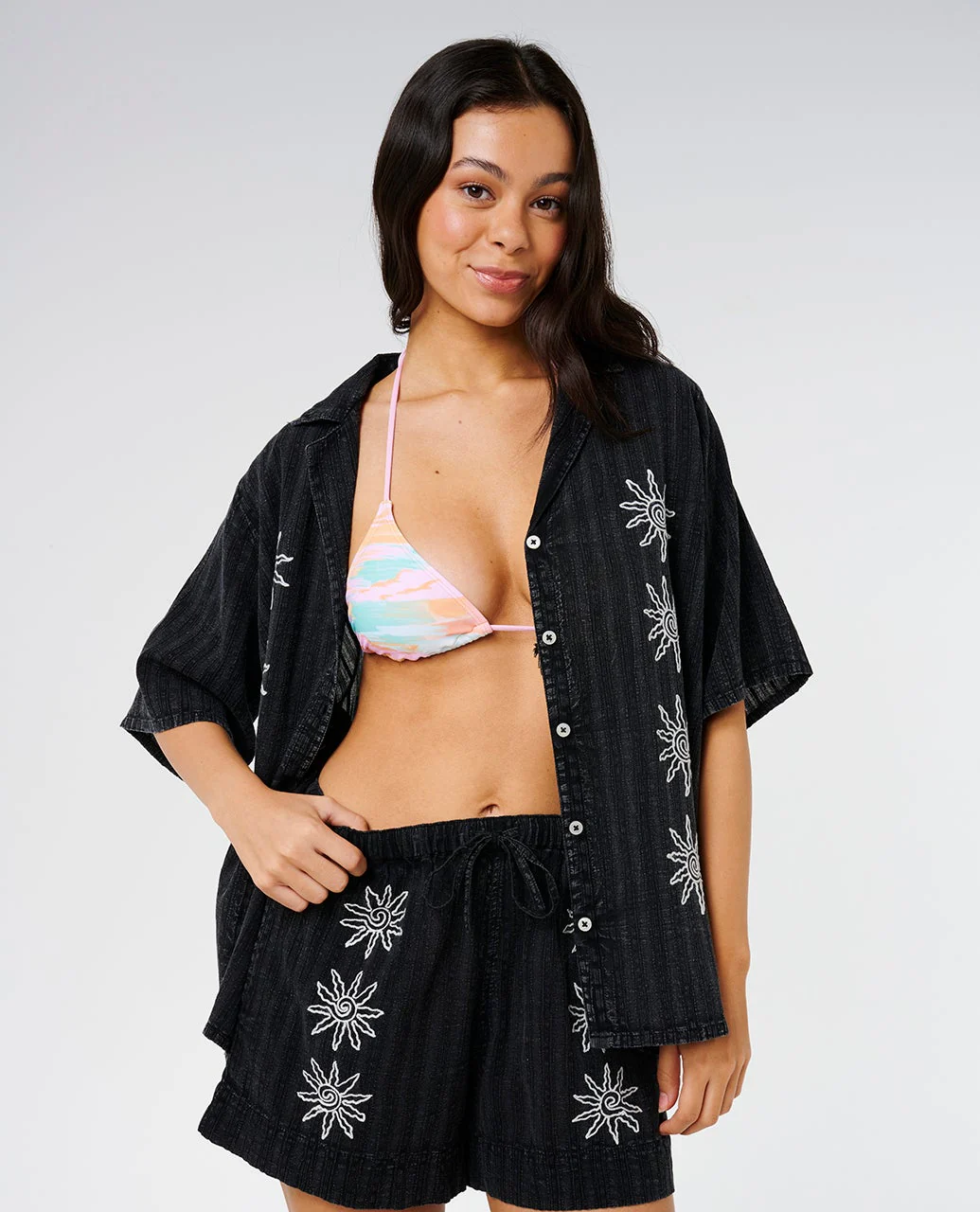 Topanga Embroidered Short