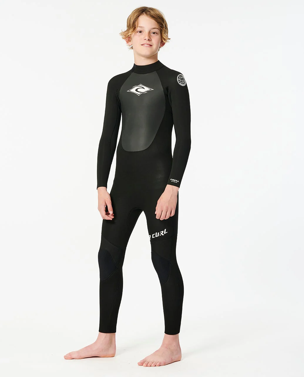 Kids Omega 4/3 Back Zip Wetsuit Steamer