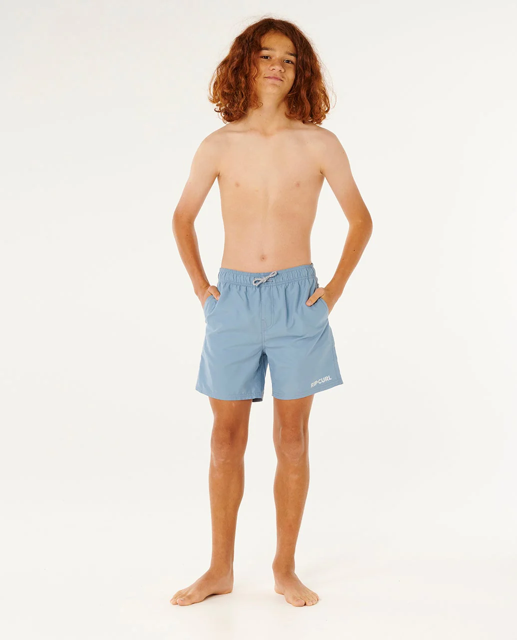Streamline Offset Volley Boardshort - Kids