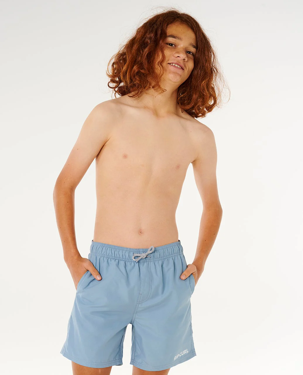 Streamline Offset Volley Boardshort - Kids