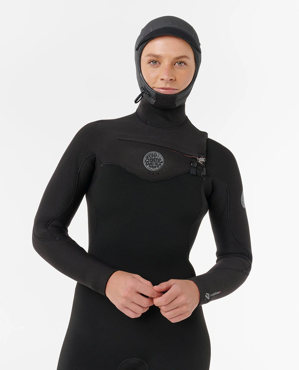 Flashbomb 5/4 BG hooded Chest Zip Fullsuit Wetsuit