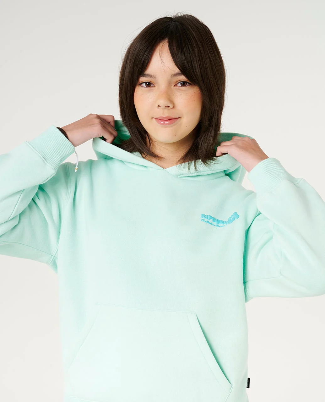 Hibiscus Heat Logo Hood - Kids