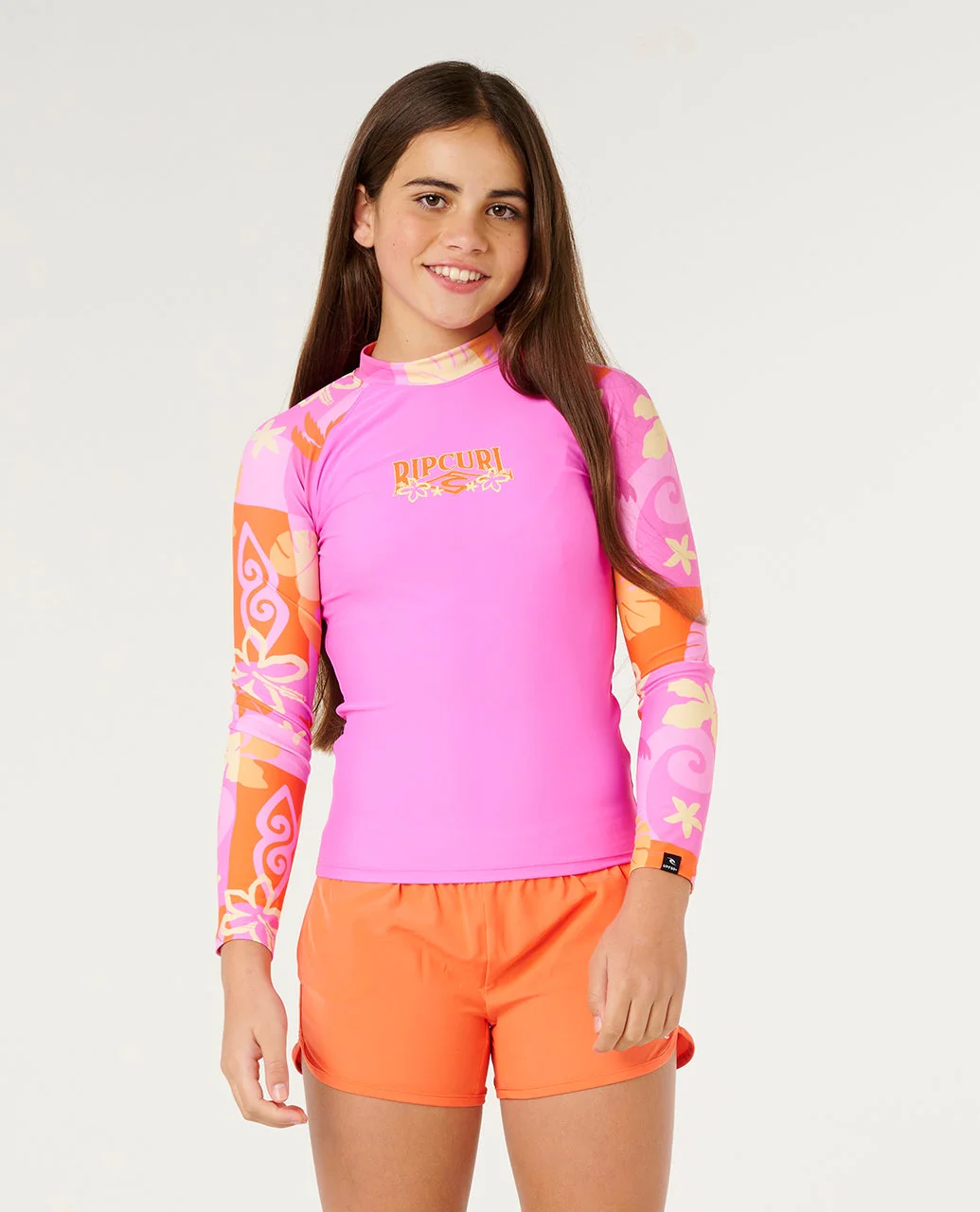 8501-tropical-dawn-long-sleeve-rash-vest-kids-1.webp Tropical Dawn Long Sleeve Rash Vest- Kids