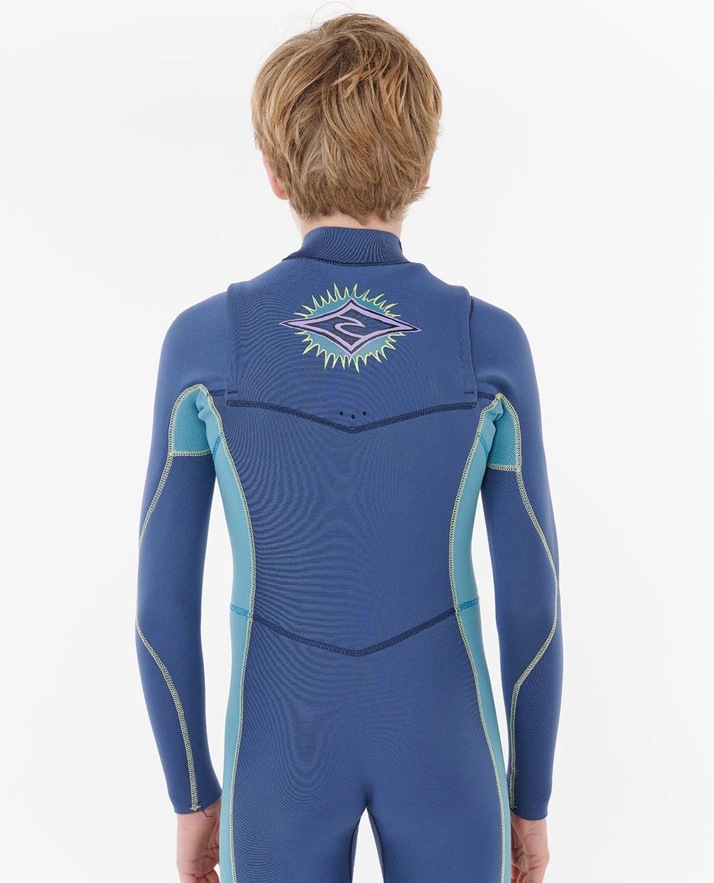Kids Dawn Patrol 4/3 Chest Zip Steamer